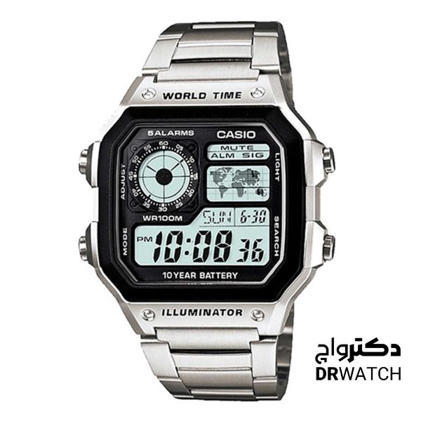 ساعت مچی مردانه کاسیو STANDARD مدل AE-1200WHD-1A