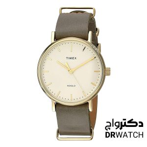 ساعت مچی زنانه بند چرمی تایمکس مدل TW2P98500