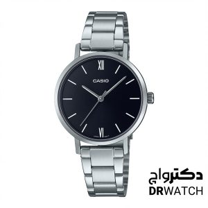 ساعت کاسیو زنانه بند استیل مدل LTP-VT02D-1A