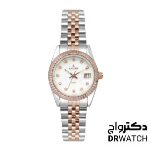 ساعت مچی زنانه تمام استیل کلاسیک کایزن اصل مدل KL2207