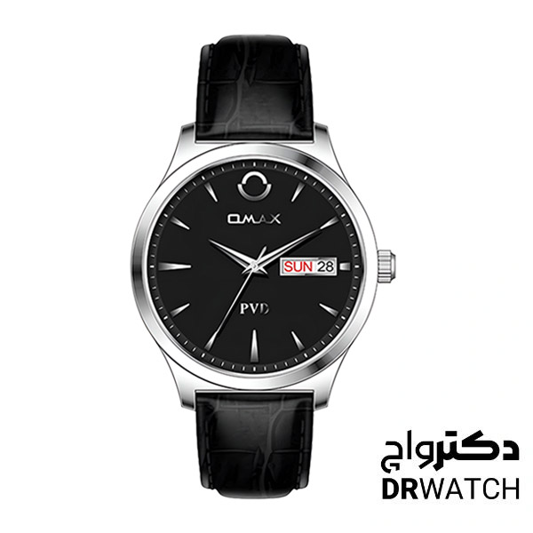 ساعت مچی بندچرمی مردانه اوماکس جنرال مدل PRZ057I002
