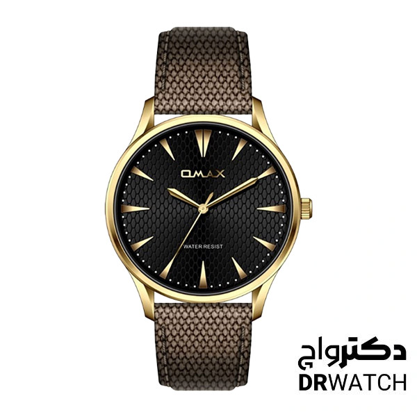 ساعت مچی بند چرمی مردانه اوماکس جنرال مدل SSC013G007