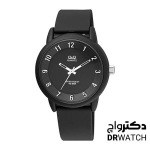 ساعت مچی بند سیلیکون مردانه کیو اند کیو مدل VR52J001Y