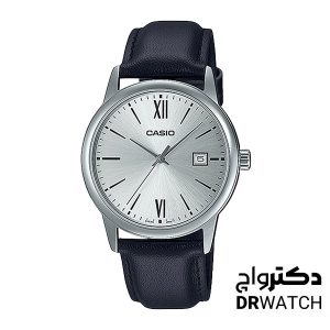 ساعت مچی مردانه بند چرمی کلاسیک کاسیو مدل MTP-V002L-7B3