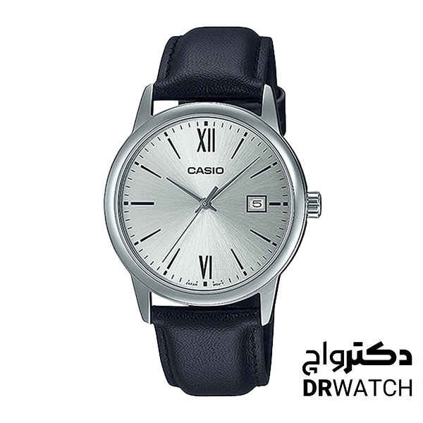 ساعت مچی مردانه بند چرمی کلاسیک کاسیو مدل MTP-V002L-7B3