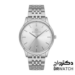 ست هدیه ساعت، کیف و خودکار مردانه بیگوتی مدل BG.1.10695-1
