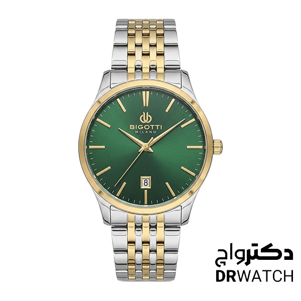 ست هدیه ساعت، جاکارتی و خودکار مردانه بیگوتی مدل BG.1.10695-4